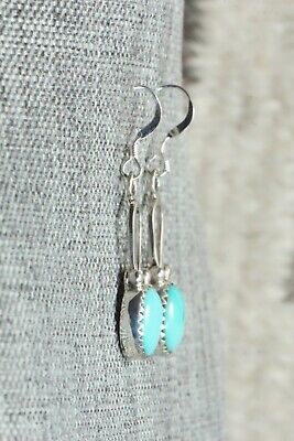Turquoise & Sterling Silver Earrings - Sadie Jim