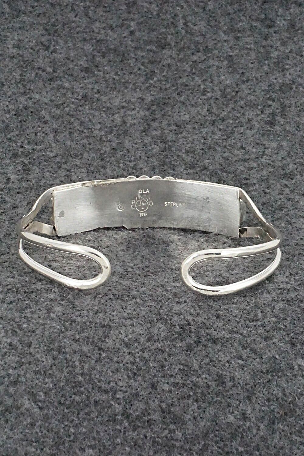 Multi Stone & Sterling Silver Inlay Bracelet - Ola Eriacho
