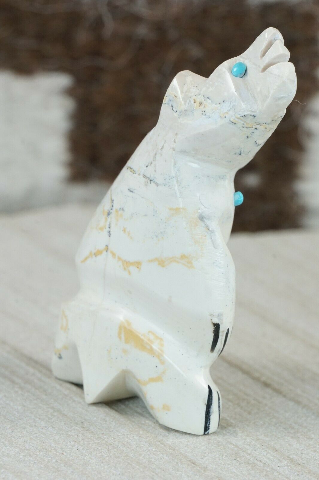 Bear Zuni Fetish Carving - Terrance Martza