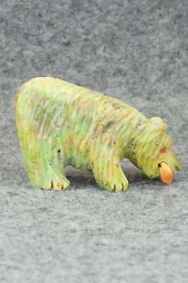 Bear Zuni Fetish Carving - Andres Quandelacy