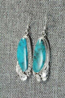 Turquoise and Sterling Silver Earrings - Sadie Jim
