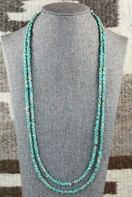 Turquoise & Sterling Silver Necklace - Navajo