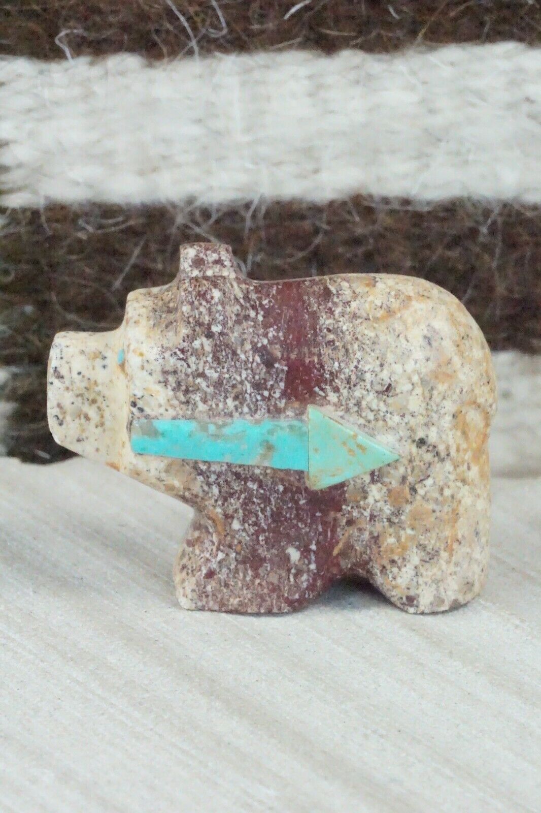 Bear Zuni Fetish Carving - Brandon Phillips