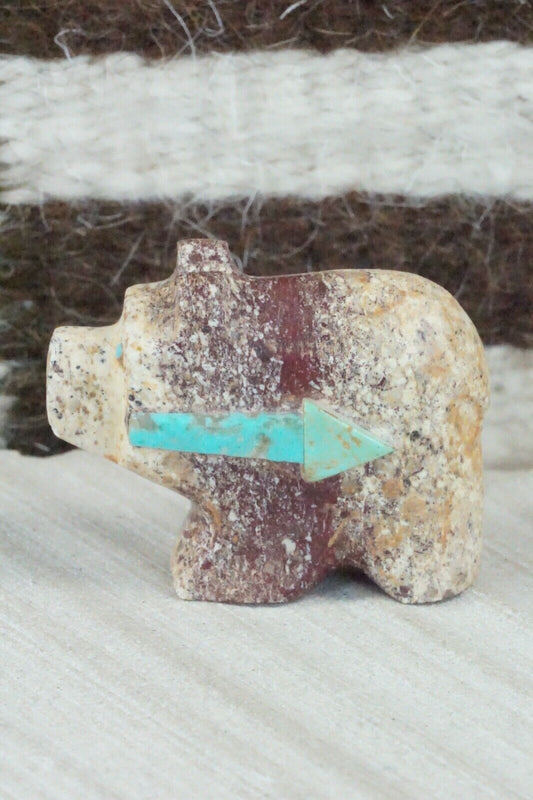 Bear Zuni Fetish Carving - Brandon Phillips