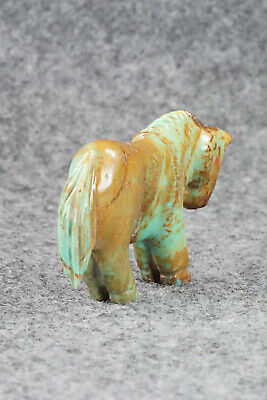 Horse Zuni Fetish Carving - Andres Quandelacy