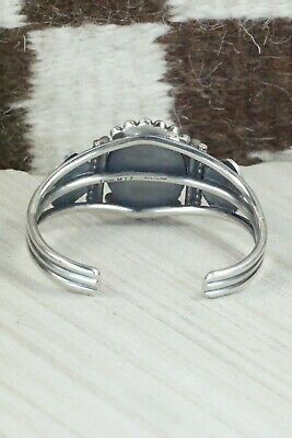Turquoise and Sterling Silver Bracelet - Leon Martinez
