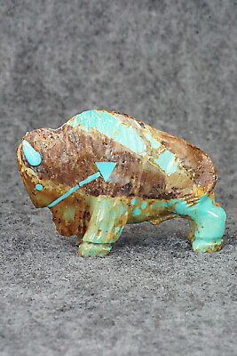 Buffalo Zuni Fetish Carving - Andres Quandelacy