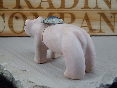 Bear Zuni Fetish Carving - Larry Peina - High Lonesome Trading