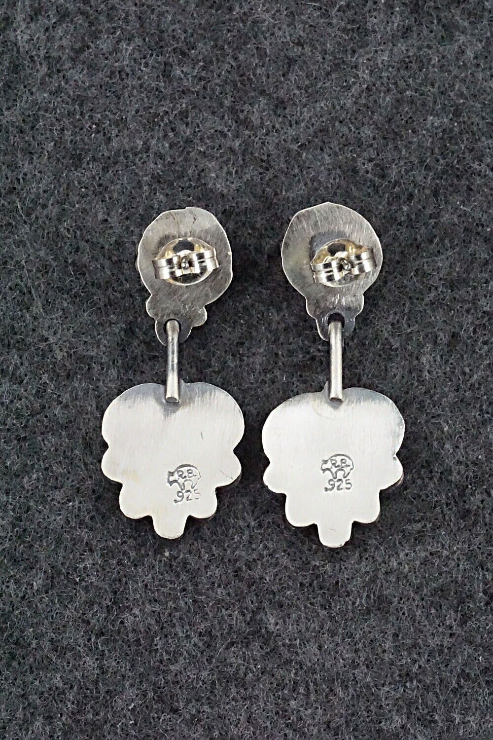 Turquoise & Sterling Silver Earrings - Annie Spencer