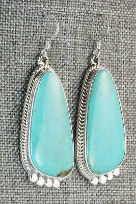 Turquoise & Sterling Silver Earrings - Sharon McCarthy