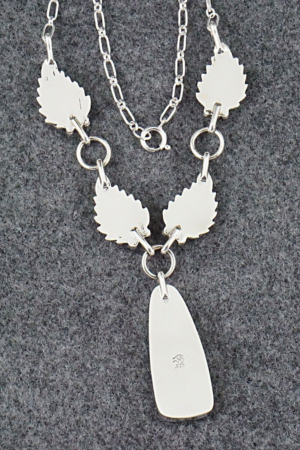 Turquoise & Sterling Silver Necklace - Mark Barney