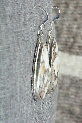 Wild Horse & Sterling Silver Earrings - Annie Spencer