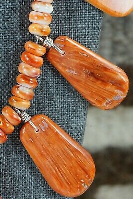 Santo Domingo Spiny Oyster Necklace - Lupe Lovato