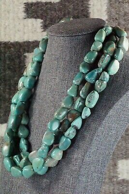 Turquoise & Sterling Silver Necklace - Navajo