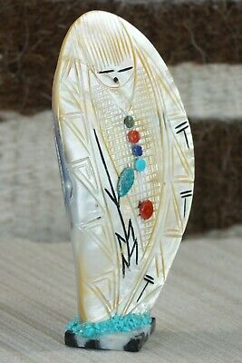 Corn Maiden Zuni Fetish Carving - Gloria Chattin