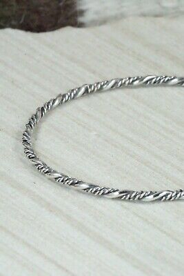 Sterling Silver Bangle - Elaine Tahe
