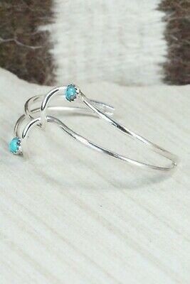 Turquoise & Sterling Silver Bracelet - Yolanda Skeets - High Lonesome Trading