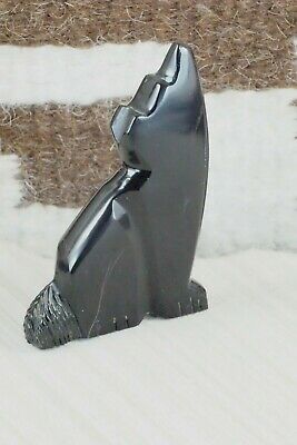Wolf Zuni Fetish Carving - Josh Leekity