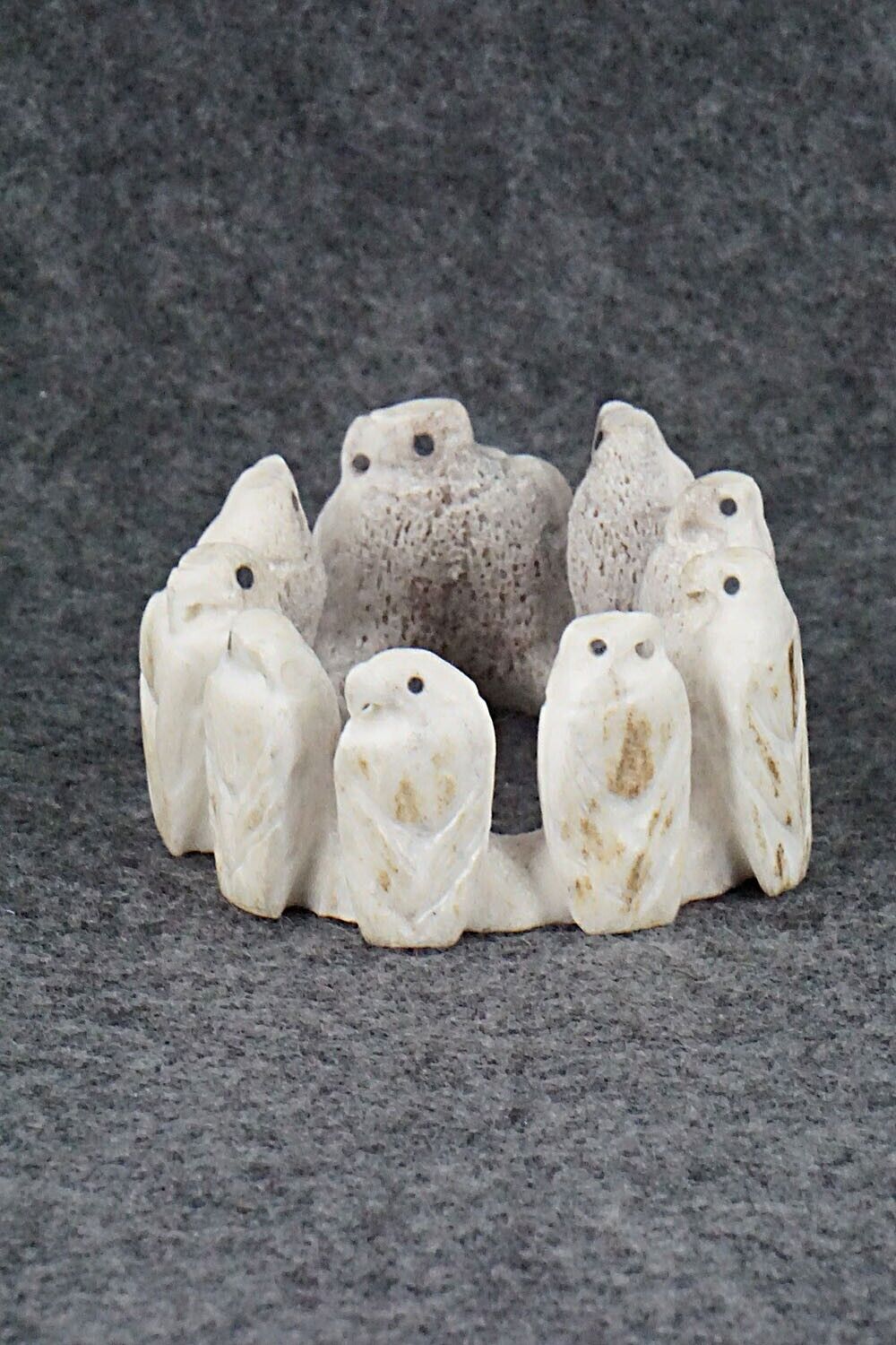 Eagle Zuni Fetish Carving - Maxx Laate