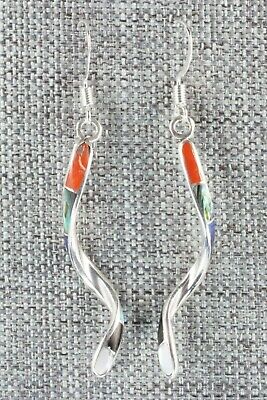 Multi Stone & Sterling Silver Earrings - Ira Johnson