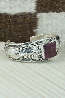 Spiny Oyster & Sterling Silver Bracelet - Darrell Morgan