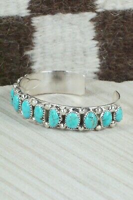 Turquoise & Sterling Silver Bracelet - Darlene Begay