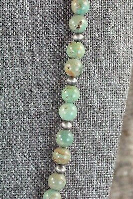 Turquoise & Sterling Silver Necklace - Doreen Jake