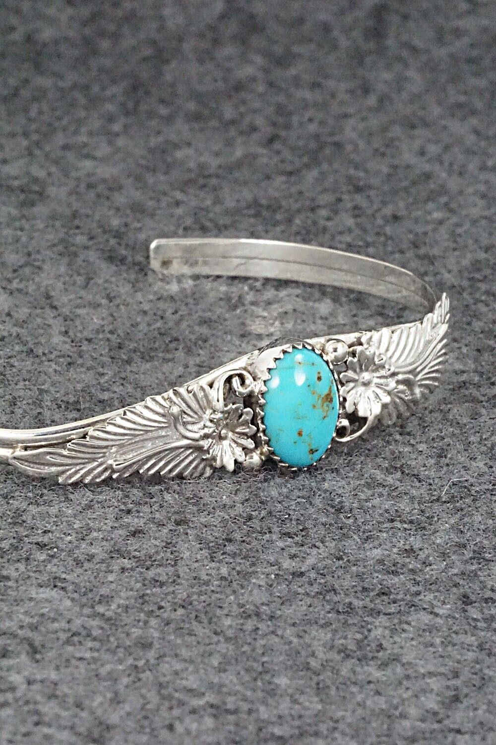 Turquoise & Sterling Silver Bracelet - Harris Largo
