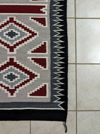 Navajo Handwoven Rug - 58in x 29.5in - Tanisha Charley