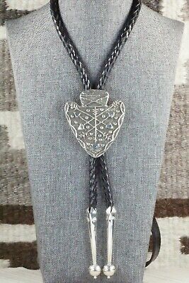 Sterling Silver Bolo Tie - Delbert Arviso