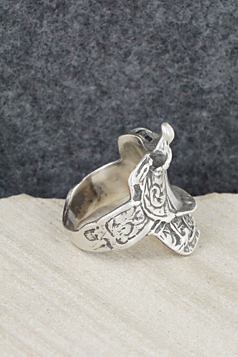 Sterling Silver Ring - Woody Pino - Size 8