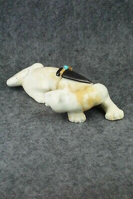 Mountain Lion Zuni Fetish Carving - Albert Eustace