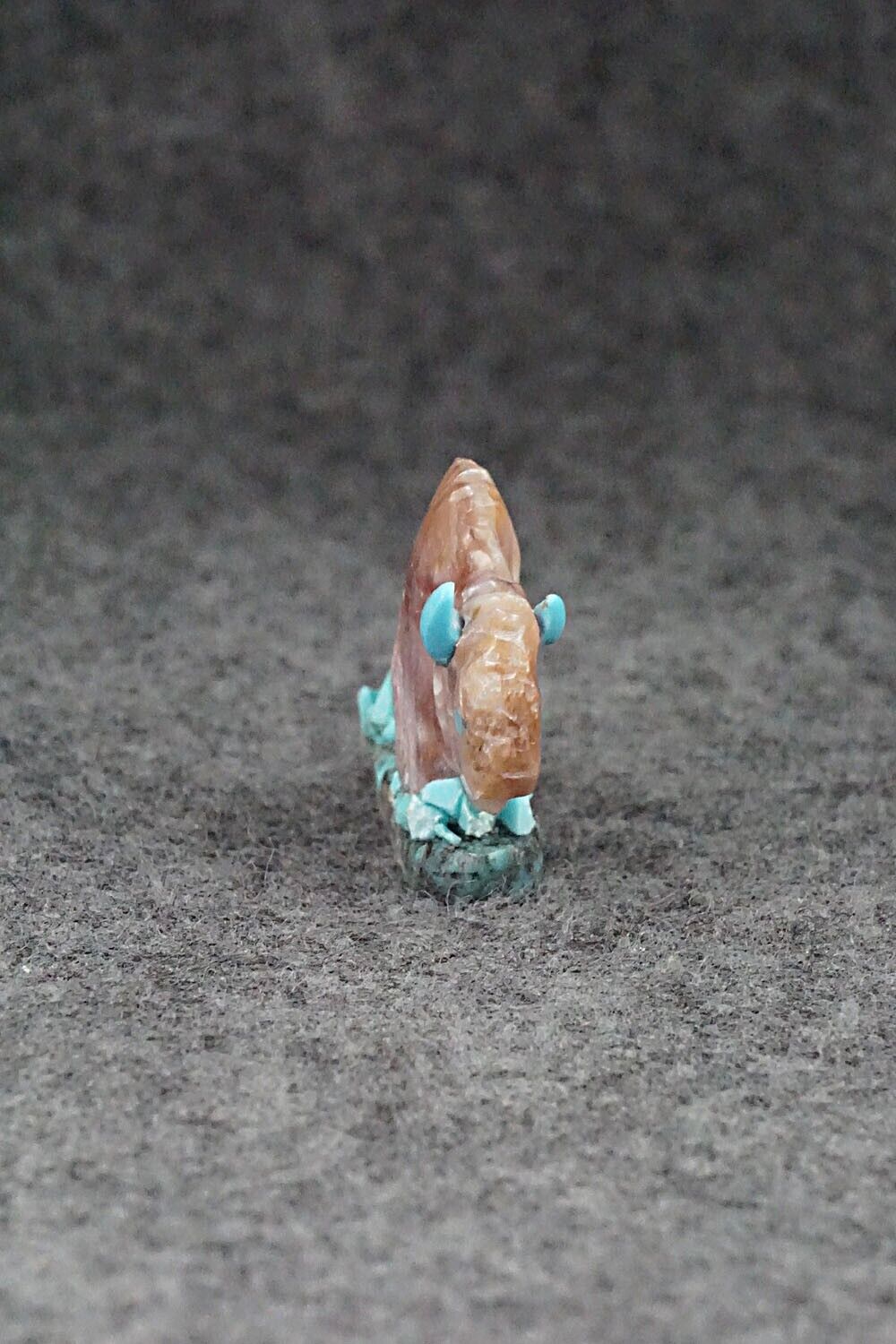 Buffalo Zuni Fetish Carving - Kevin Quam