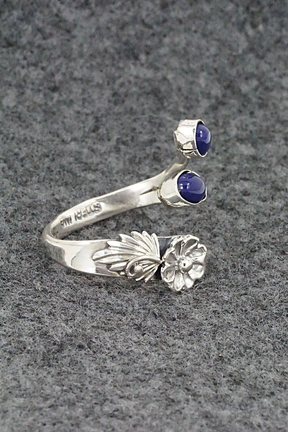 Lapis & Sterling Silver Ring - Harris Largo - Size 9