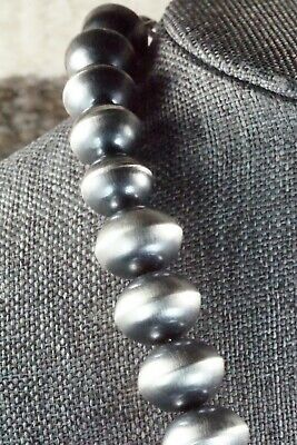 Sterling Silver Navajo Pearl Necklace - Presley Haley