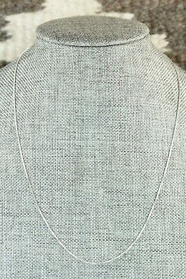 Sterling Silver Chain Necklace - Sterling Silver 16"