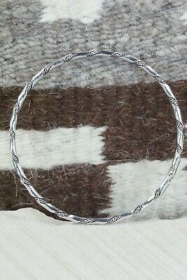 Sterling Silver Bangle - Elaine Tahe