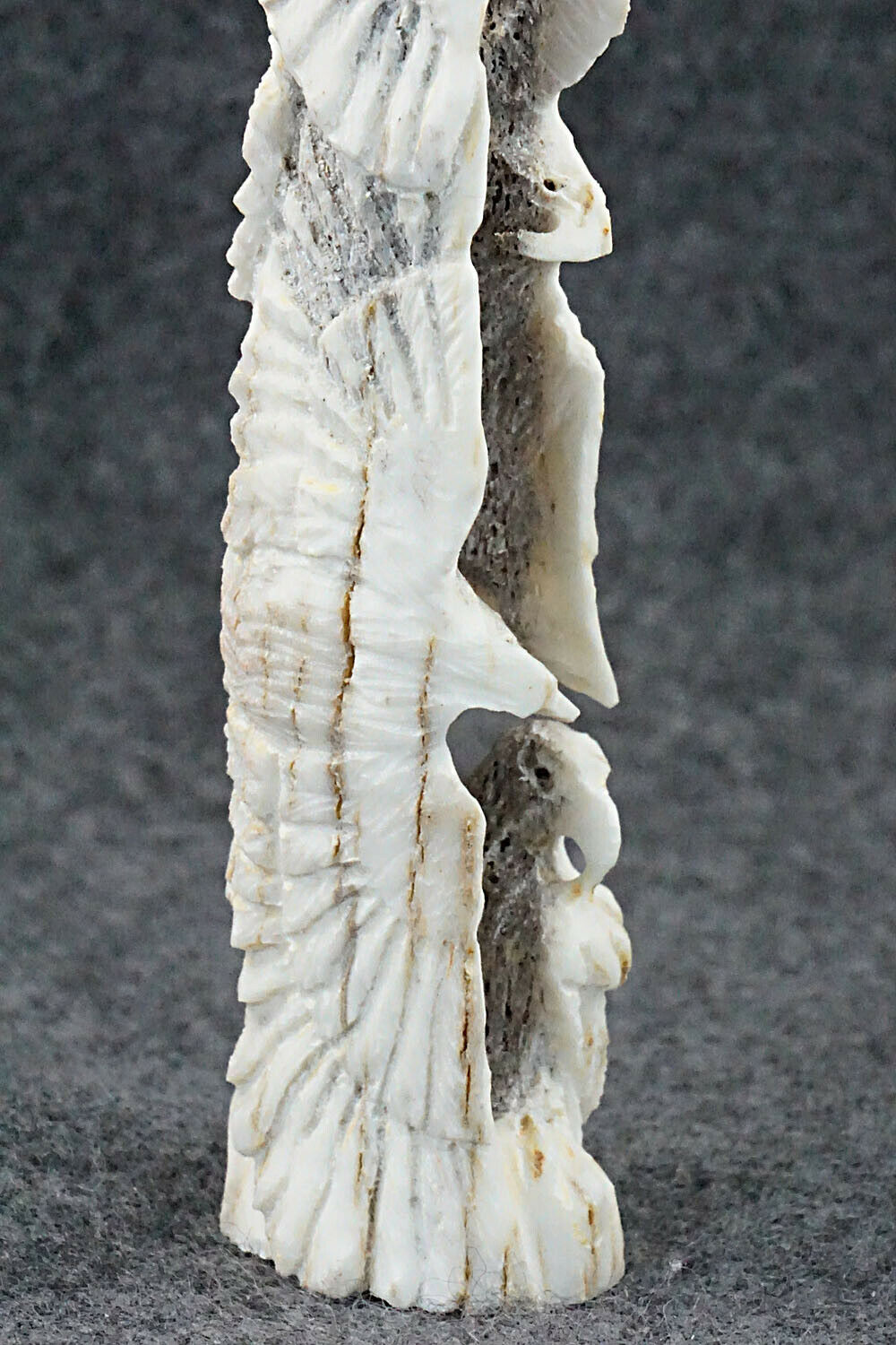 Eagle Fetish Carving - Lewis Malie Jr.