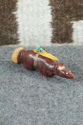 Wolf Zuni Fetish Carving - Peter Gasper