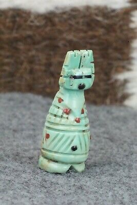 Corn Maiden Zuni Fetish Carving - Carl Etsate