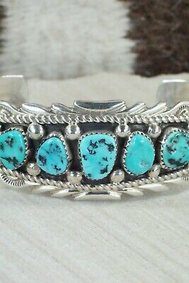 Turquoise & Sterling Silver Bracelet - Anthony Brown