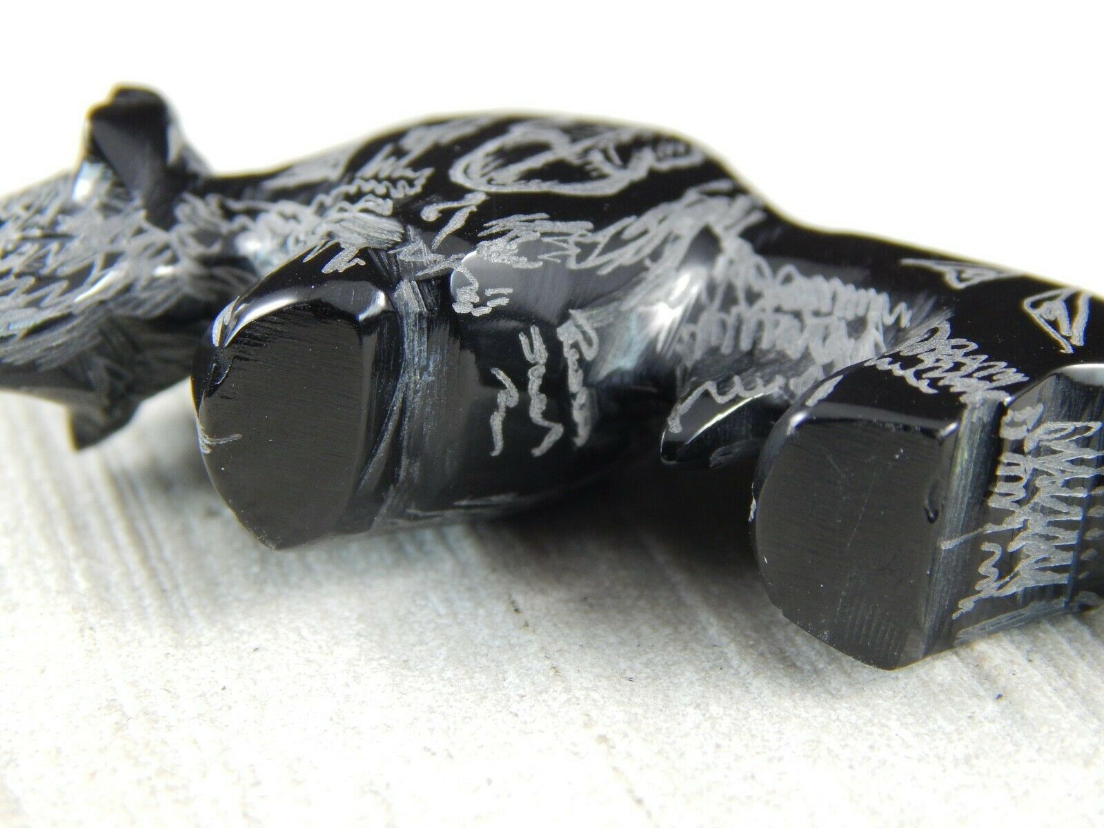 Buffalo Zuni Fetish Carving - Russell Shack - High Lonesome Trading