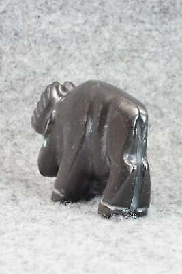 Moose Zuni Fetish Carving - Andres Quandelacy