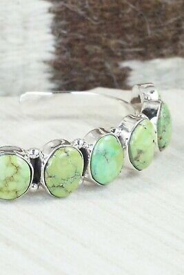 Turquoise & Sterling Silver Bracelet - Thomas Yazzie - High Lonesome Trading