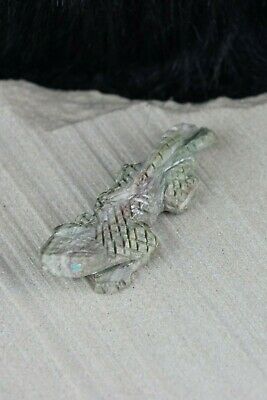 Lizard Zuni Fetish Carving - Kent Panteah - High Lonesome Trading