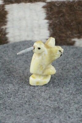 Humming Bird Zuni Fetish Carving - Justin Red Elk