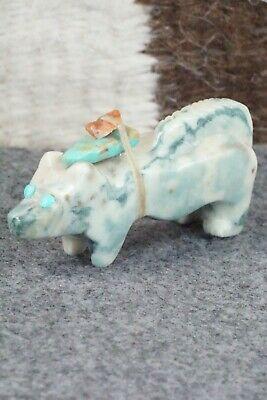 Wolf Zuni Fetish Carving - Taylor Gia - High Lonesome Trading