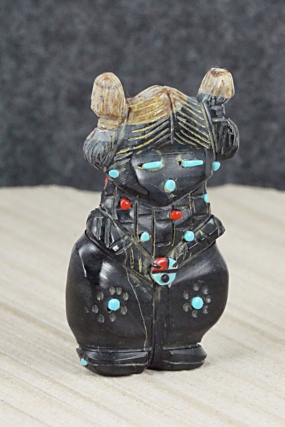Corn Maiden Zuni Fetish Carving - Danette Laate