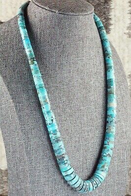 Turquoise & Sterling Silver Necklace - Joann Garcia