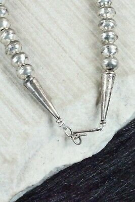 Turquoise & Sterling Silver Necklace - Navajo